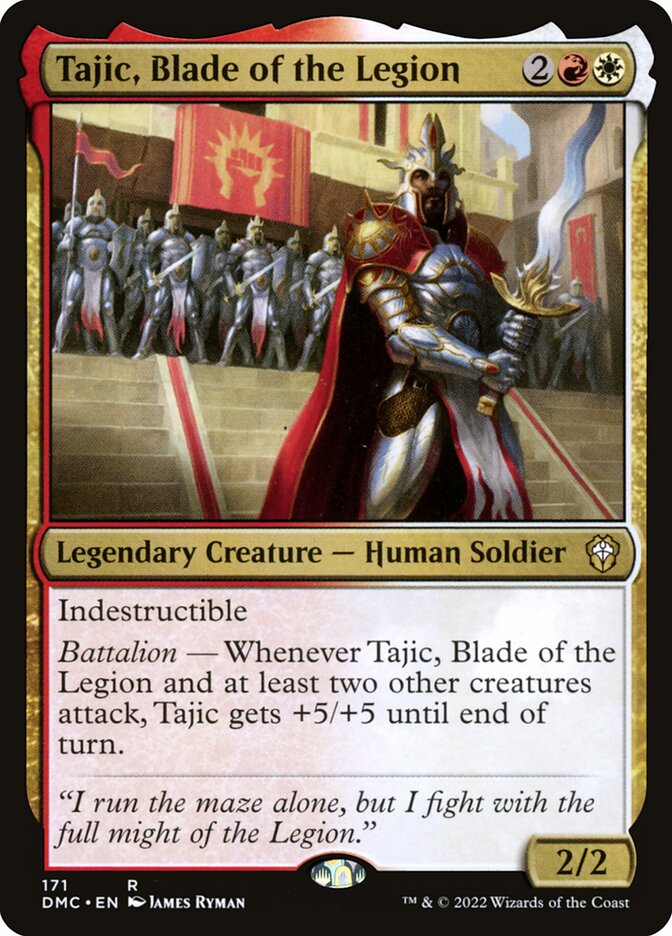 Tajic, Blade of the Legion - Magic the Gathering card